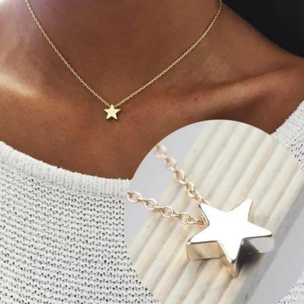 🌟 Dainty Gold Star Necklace 🌟